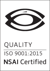 NSAI ISO 9001:2015 Certified